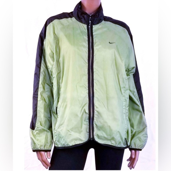 Nike Women's Olive and Black Bomber Jacket - Picture 1 of 7